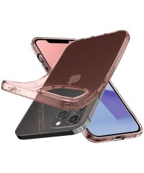 Spigen Crystal Flex Apple iPhone 12 Pro Max Hoesje Transparant Roze