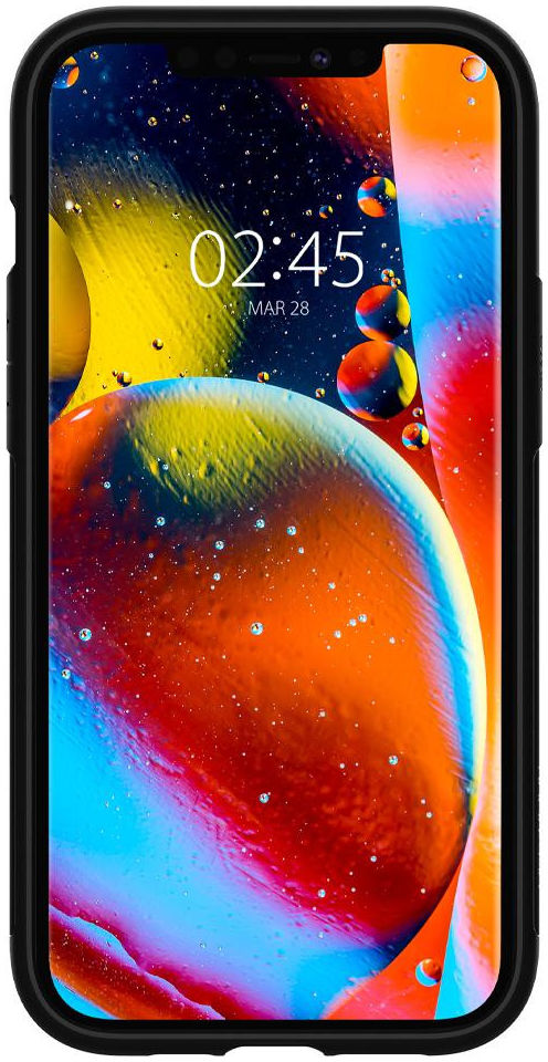 Spigen Slim Armor Apple iPhone 12 Pro Max Hoesje Zwart afbeelding 5