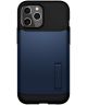 Spigen Slim Armor Apple iPhone 12 Pro Max Hoesje Blauw