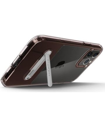 Spigen Slim Armor Apple iPhone 12 Pro Max Hoesje Roze Transparant Hoesjes