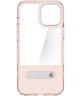 Spigen Slim Armor Apple iPhone 12 Pro Max Hoesje Roze Transparant
