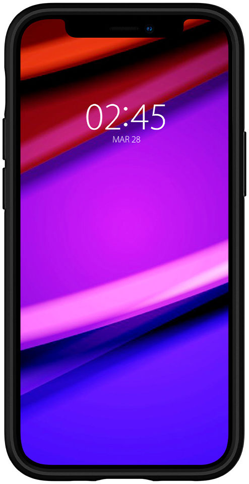 Spigen Core Armor Apple iPhone 12 / 12 Pro Hoesje Zwart afbeelding 5