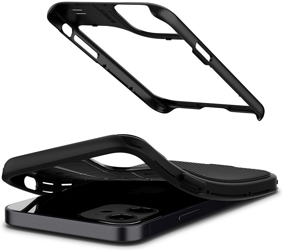 Spigen Hybrid NX Apple iPhone 12 / 12 Pro Hoesje Zwart afbeelding 2