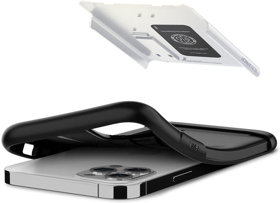 Spigen Slim Armor Apple iPhone 12 / 12 Pro Hoesje Wit afbeelding 10