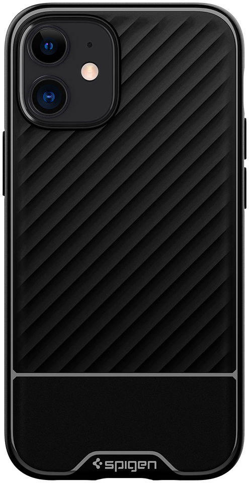 Spigen Core Armor Apple iPhone 12 Mini Hoesje Zwart afbeelding 4