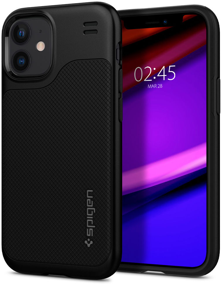 Spigen Hybrid NX Apple iPhone 12 Mini Hoesje Zwart afbeelding 1