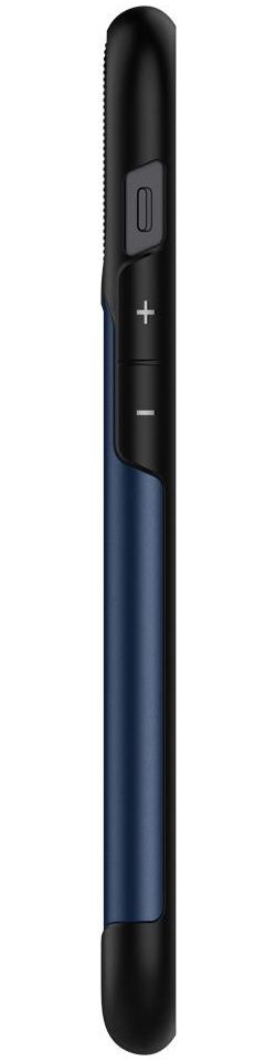 Spigen Slim Armor Apple iPhone 12 Mini Hoesje Blauw afbeelding 7