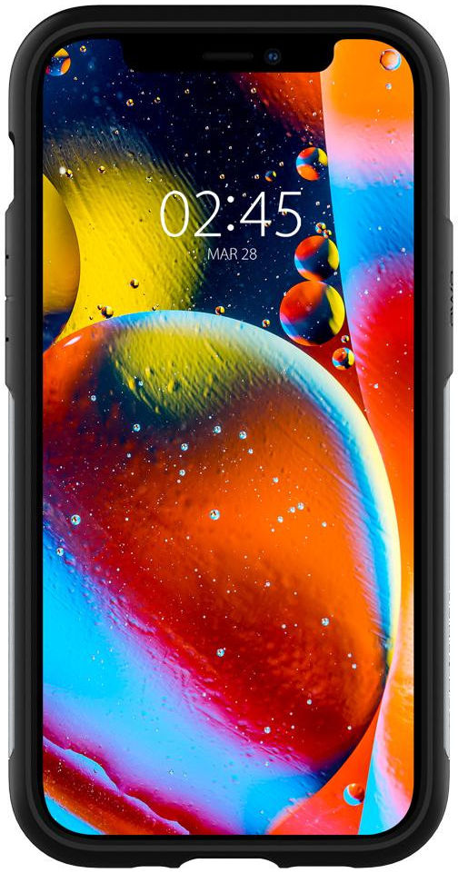 Spigen Slim Armor Apple iPhone 12 Mini Hoesje Zilver afbeelding 5