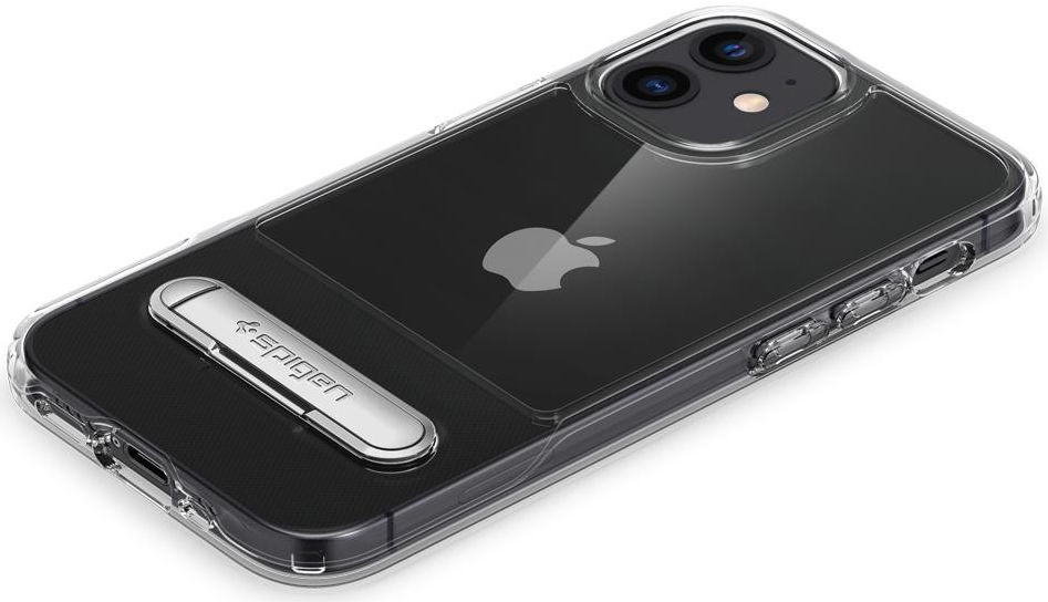 Spigen Slim Armor Essential S Apple iPhone 12 Mini Hoesje Transparant afbeelding 4