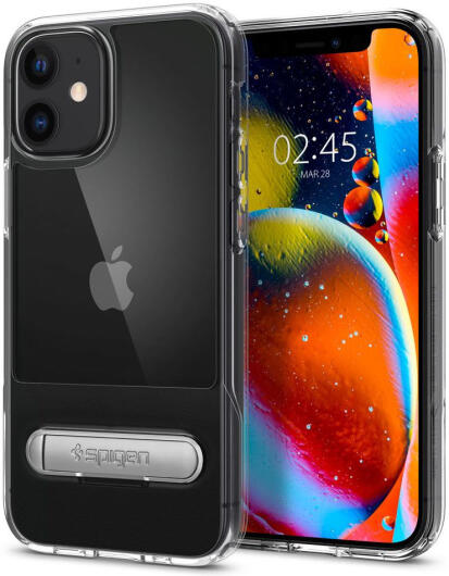 Spigen Slim Armor Essential S Apple iPhone 12 Mini Hoesje Transparant afbeelding 1