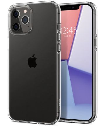 Spigen Liquid Crystal Apple iPhone 12 Pro Max Hoesje Transparant Hoesjes