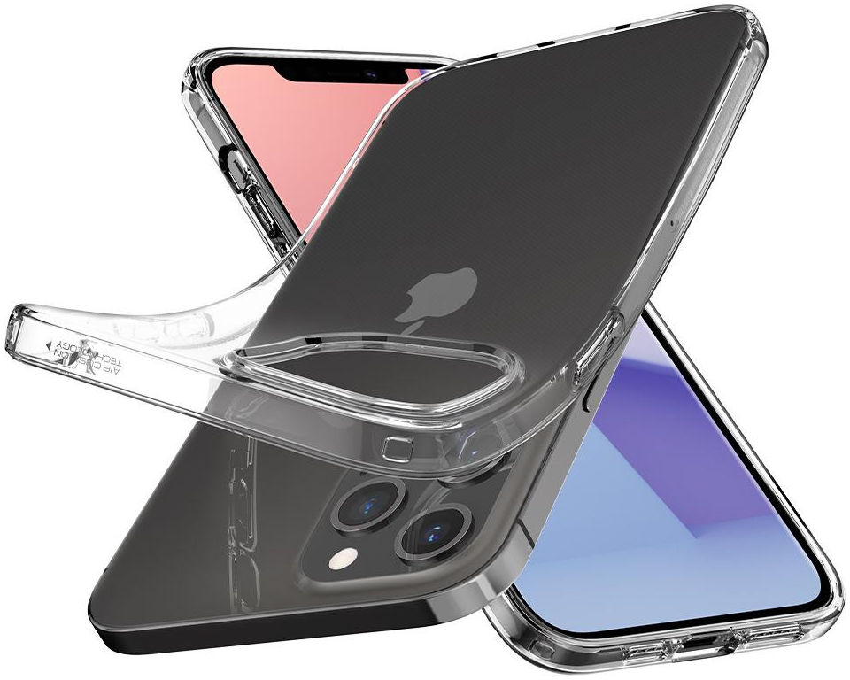 Spigen Liquid Crystal Apple iPhone 12 Pro Max Hoesje Transparant afbeelding 4