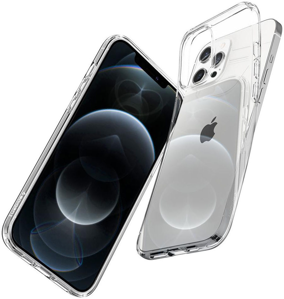 Spigen Liquid Crystal Apple iPhone 12 Pro Max Hoesje Transparant afbeelding 5