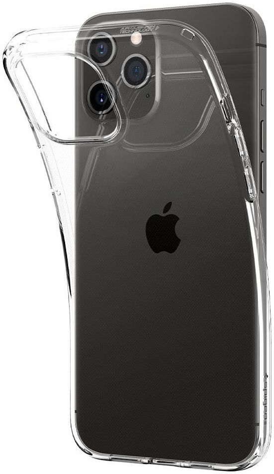 Spigen Liquid Crystal Apple iPhone 12 Pro Max Hoesje Transparant afbeelding 2