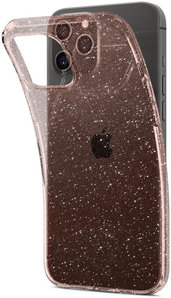 Spigen Liquid Crystal Apple iPhone 12 Pro Max Glitter Roze afbeelding 2