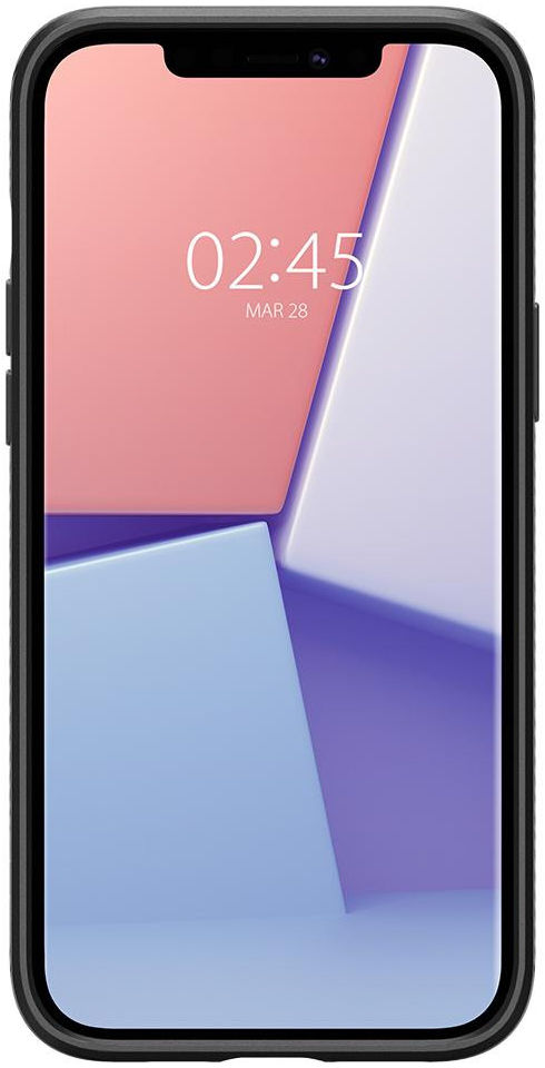 Spigen Liquid Air Apple iPhone 12 Pro Max Hoesje Zwart afbeelding 6