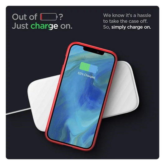 Spigen Ultra Hybrid Apple iPhone 12 Pro Max Hoesje Transparant/Rood afbeelding 7