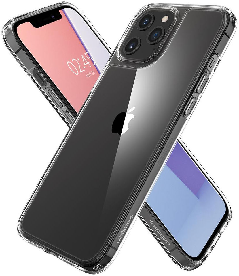Spigen Quartz Hybrid Apple iPhone 12 Pro Max Hoesje Transparant afbeelding 3