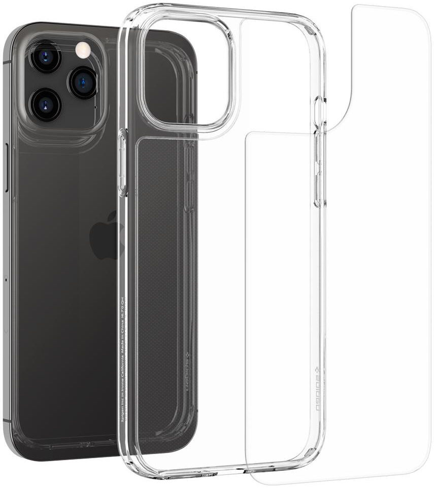 Spigen Quartz Hybrid Apple iPhone 12 Pro Max Hoesje Transparant afbeelding 2