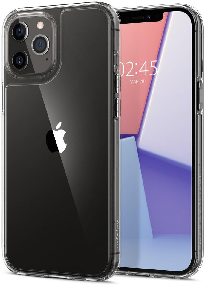 Spigen Quartz Hybrid Apple iPhone 12 Pro Max Hoesje Transparant afbeelding 1