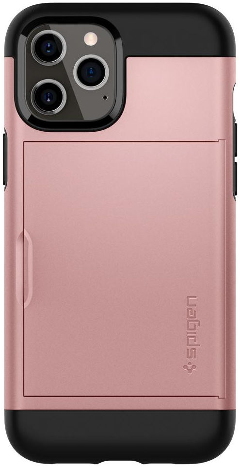 Spigen Slim Armor CS Apple iPhone 12 Pro Max Hoesje Rose Goud afbeelding 3