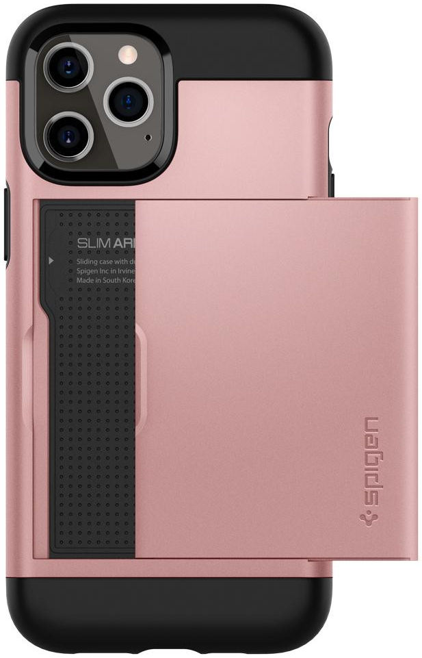 Spigen Slim Armor CS Apple iPhone 12 Pro Max Hoesje Rose Goud afbeelding 4