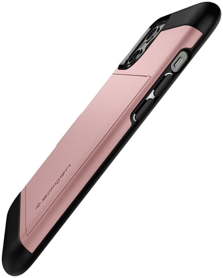 Spigen Slim Armor CS Apple iPhone 12 Pro Max Hoesje Rose Goud afbeelding 5