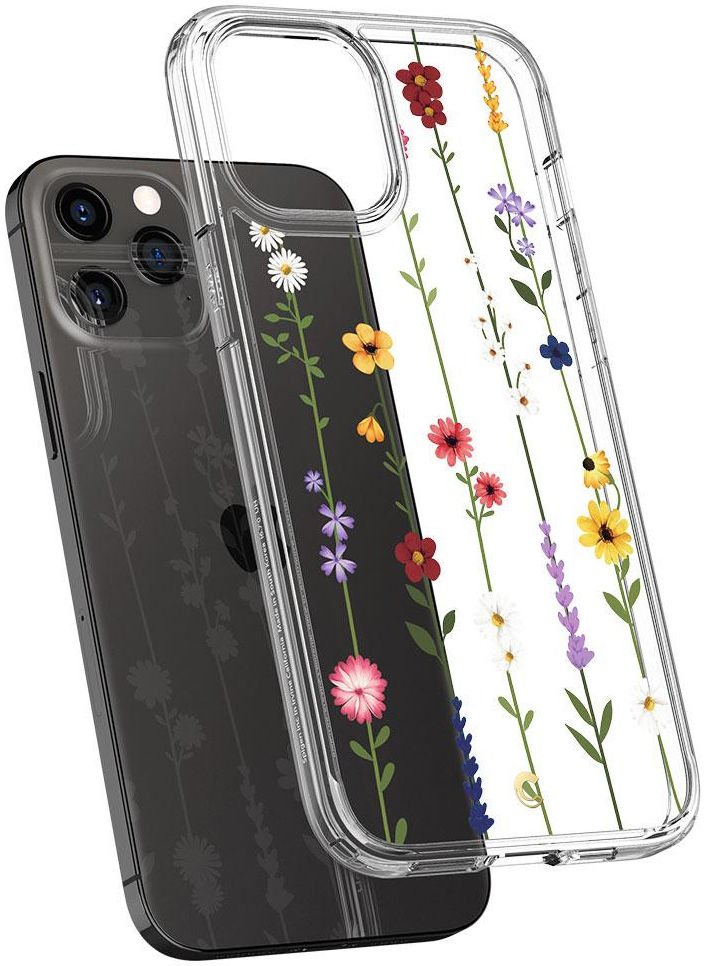 Spigen Cyrill Cecile Apple iPhone 12 Pro Max Hoesje Flower Garden afbeelding 2