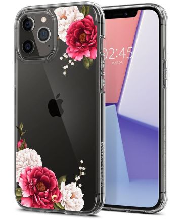 Spigen Ciel by Cyrill Cecile iPhone 12 Pro Max Hoesje Red Floral Hoesjes
