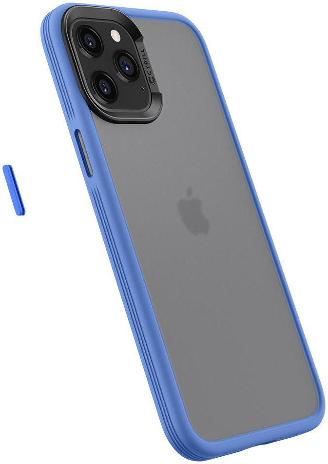 Spigen Cyrill Color Brick Apple iPhone 12 Pro Max Hoesje Blauw afbeelding 5