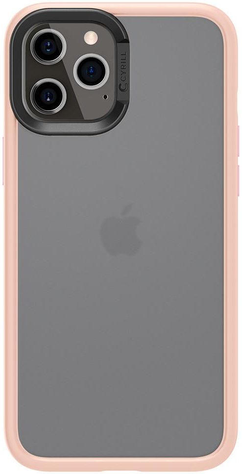 Spigen Cyrill Color Brick Apple iPhone 12 Pro Max Hoesje Roze afbeelding 3