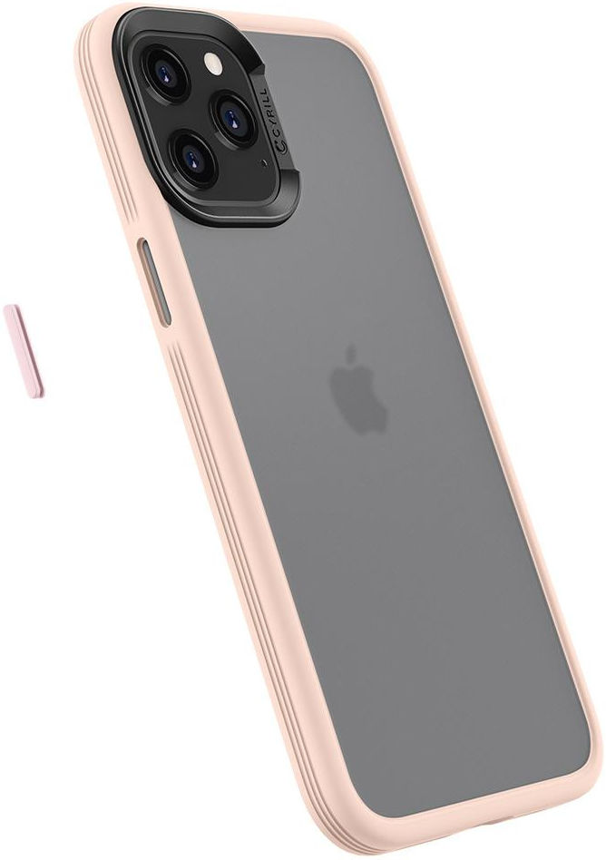 Spigen Cyrill Color Brick Apple iPhone 12 Pro Max Hoesje Roze afbeelding 5