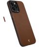 Spigen Ciel by Cyrill Leather Brick iPhone 12 Pro Max Hoesje Bruin