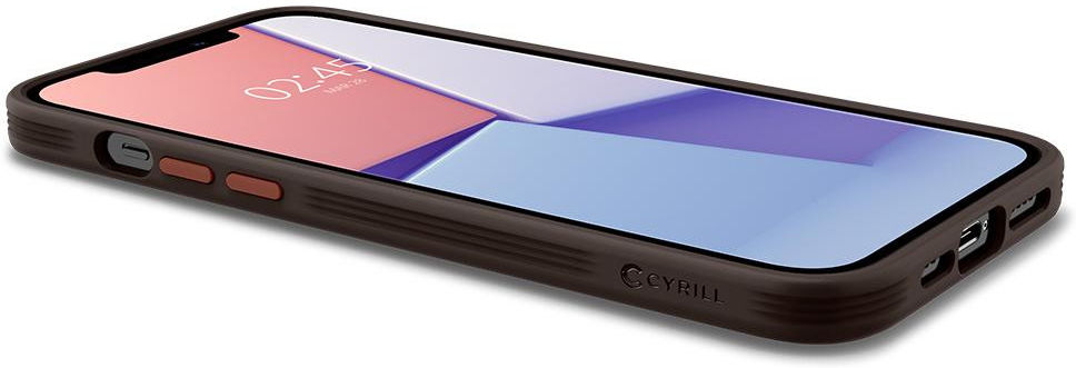 Spigen Cyrill Leather Brick Apple iPhone 12 Pro Max Hoesje Bruin afbeelding 6