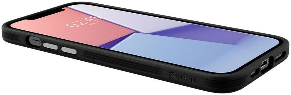 Spigen Cyrill Leather Brick Apple iPhone 12 Pro Max Hoesje Zwart afbeelding 6