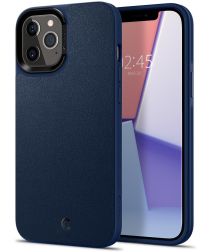 Spigen Ciel by Cyrill Basic iPhone 12 Pro Max Hoesje Leather Blauw