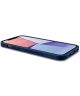 Spigen Cyrill Basic Apple iPhone 12 Pro Max Hoesje Leather Blauw
