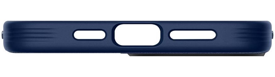 Spigen Cyrill Basic Apple iPhone 12 Pro Max Hoesje Leather Blauw afbeelding 10