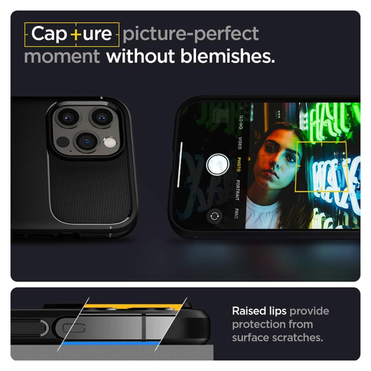 Spigen Rugged Armor Apple iPhone 12 / 12 Pro Hoesje Zwart afbeelding 8