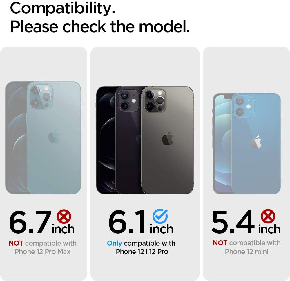 Spigen Ultra Hybrid Apple iPhone 12 / 12 Pro Hoesje Transparant afbeelding 10