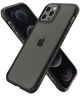 Spigen Ultra Hybrid Apple iPhone 12 / 12 Pro Hoesje Transparant/Zwart