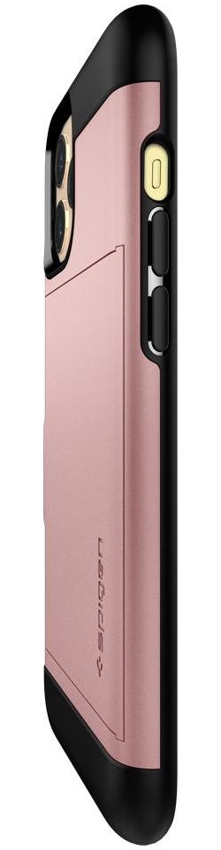 Spigen Slim Armor CS Apple iPhone 12 / 12 Pro Hoesje Roze Goud afbeelding 14