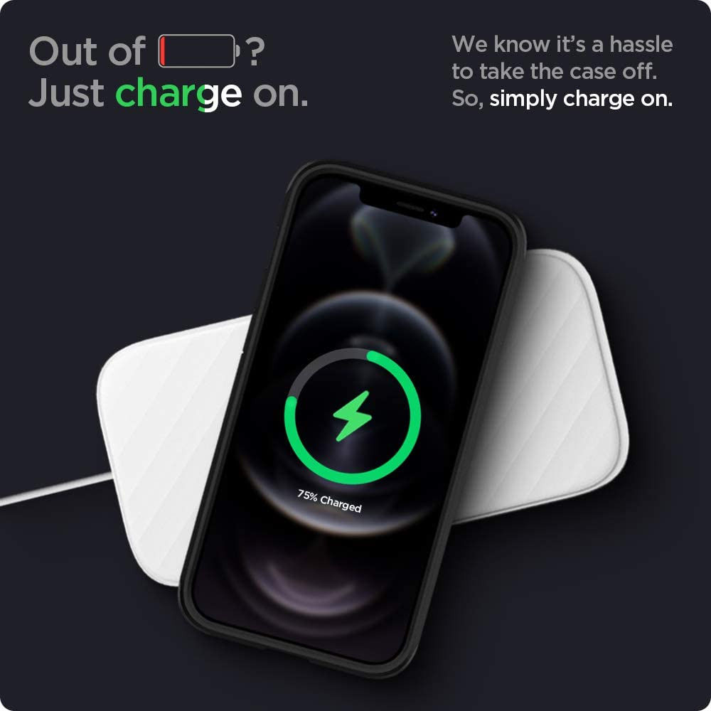 Spigen Tough Armor Apple iPhone 12 / 12 Pro Hoesje Zwart afbeelding 5