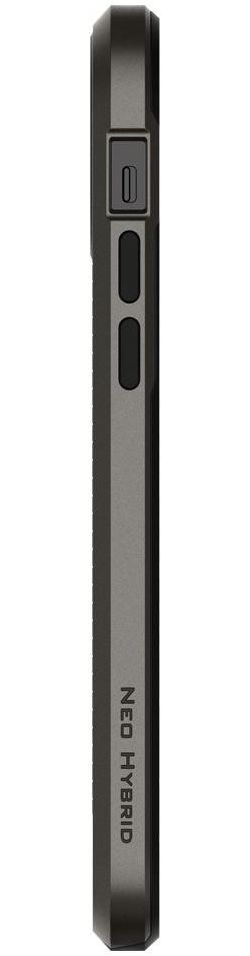 Spigen Neo Hybrid Apple iPhone 12 / 12 Pro Hoesje Gunmetal afbeelding 17