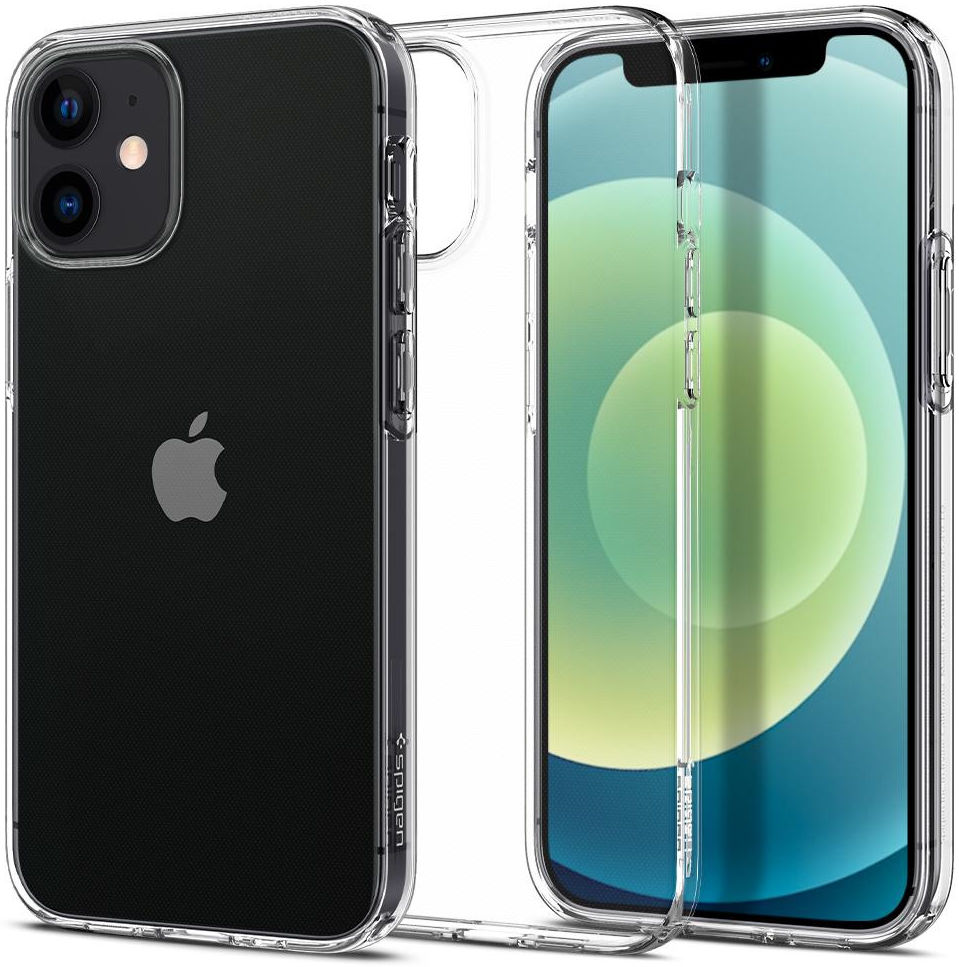 Spigen Liquid Crystal Apple iPhone 12 Mini Hoesje Transparant afbeelding 9