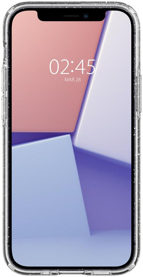 Spigen Liquid Crystal Apple iPhone 12 Mini Hoesje Glitter Quartz afbeelding 5