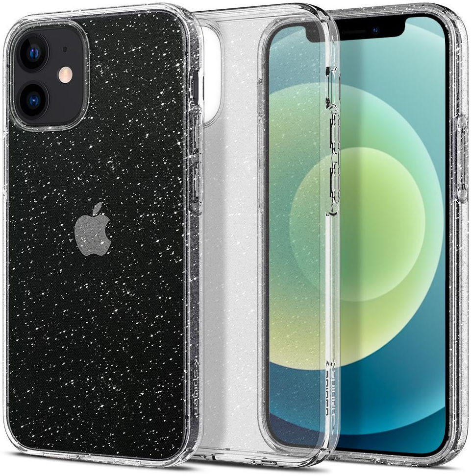 Spigen Liquid Crystal Apple iPhone 12 Mini Hoesje Glitter Quartz afbeelding 8