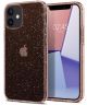 Spigen Liquid Crystal Apple iPhone 12 Mini Hoesje Glitter Roze Quartz