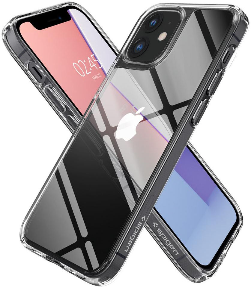 Spigen Quartz Hybrid Apple iPhone 12 Mini Hoesje Transparant afbeelding 4
