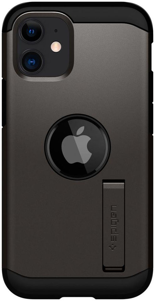 Spigen Tough Armor Apple iPhone 12 Mini Hoesje Gunmetal afbeelding 2